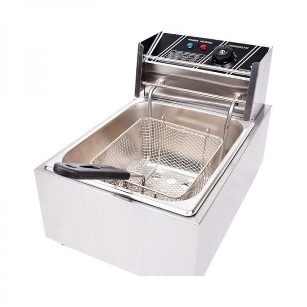 Continuous Kfc Potato Cassava Banana Chips Deep Frying Machine Donut Fryer #1 image